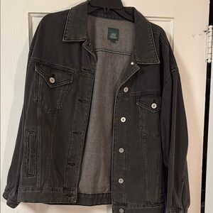 Wild Fable Black Jean Jacket Classic Style